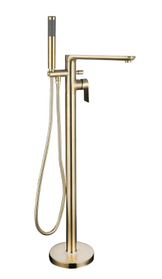 Anston Floor Standing BSM Brusshed Brass