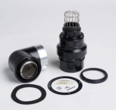 Worcester Oilfit Vertical External Flue Kit 80/125mm 7716190053