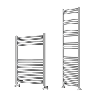 Instinct 22mm Cross Bar Curved Towel Rail