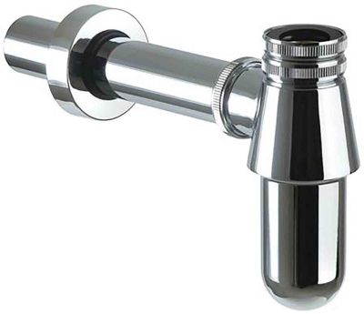Embrass Chrome Bottle Trap 1.1/4Inch Standard 202166