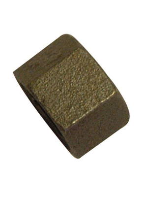 Black Iron Cap 1.1/4Inch