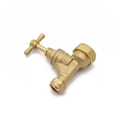 Stoptap 25mm Poly x 15mm Copper
