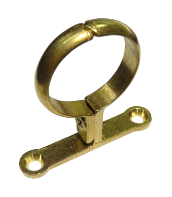 School Board Clip Cast Brass 15mm