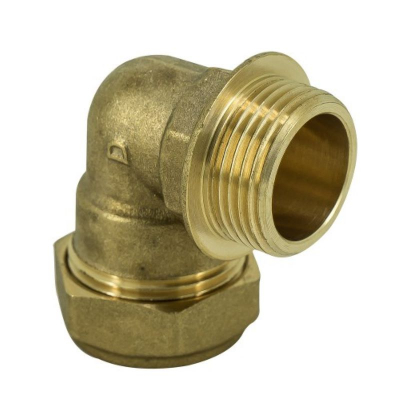 Compression 42mmx1.1/2InchMale Iron Elbow