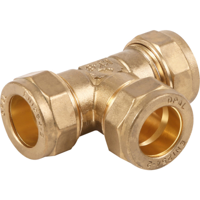 Compression Equal Tee 10mm