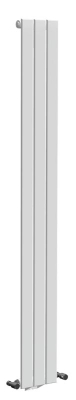 Espada Single Panel Vertical Radiator 1800 x 224mm White