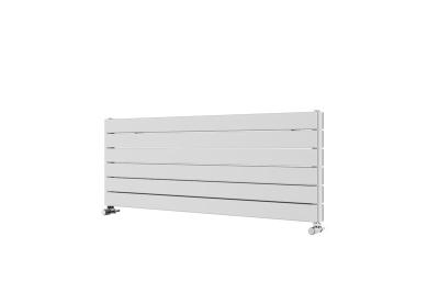 Espada Aluminium 2 Panel Horizontal Radiator 450 x 1200mm White