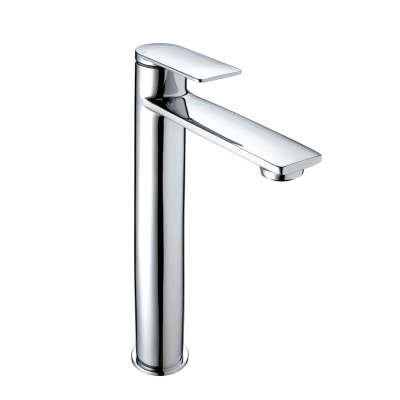 KEAL Mono Tall Basin Mixer (Click Waste) Chrome