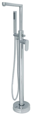 Tulla Floor Standing Bath Shower Mixer & Kit Chrome