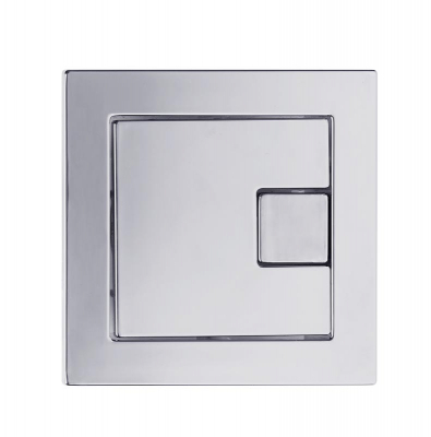 Instinct Nuance Square Dual Flush Button Chrome