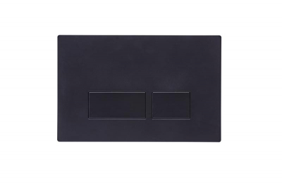 Instinct Nuance Dual Flush Push Plate Black