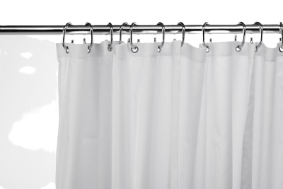 Instinct High Performance Shower Curtain 1800 x 1800mm Drop White