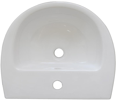 Instinct 450 Basin One Taphole White