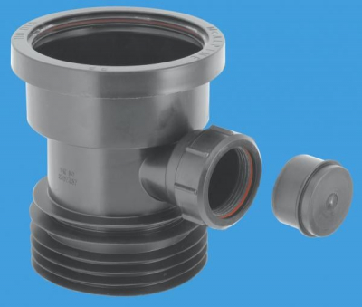 McAlpine Drain Connector 110mm with Boss