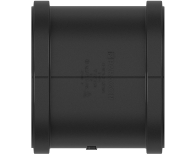 Paragon 110mm Soil Double Skt Blk