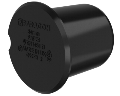 Paragon 32mm P/F Socket Plug Blk