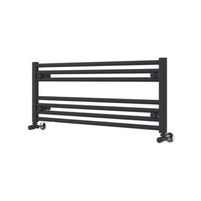 Instinct 25 Cross Bar Horizontal Towel Rail 400 x 1000 Heating Only Anthracite