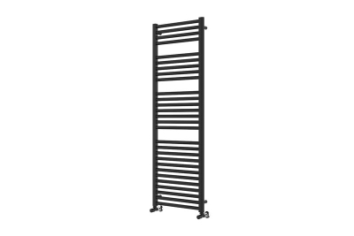 Instinct 25 Cross Bar Straight Towel Rail 1500 x 500 Heating Only Matt Black