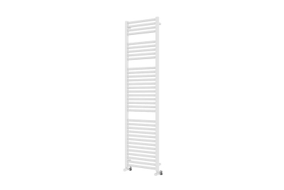 Instinct 25 Cross Bar Straight Towel Rail 1800 x 500 Heating Only White Sparkle