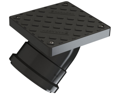 Paragon 110mm 45° Rodding Eye Terminal Square Socket