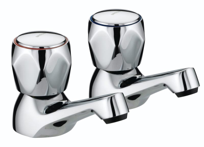 Value Club 1/2Inch Basin Tap Pair