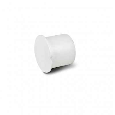Polypipe 32mm Push Fit Socket Plug White