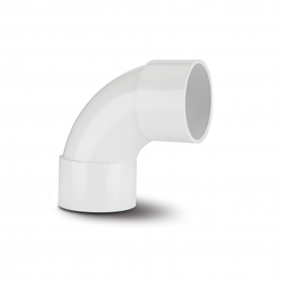 Polypipe 32mm x 92.5° ABS Swept Bend White