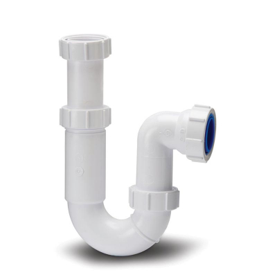 Polypipe 32mm Tubular P Trap Swivel 75mm Seal Anti-Syphon