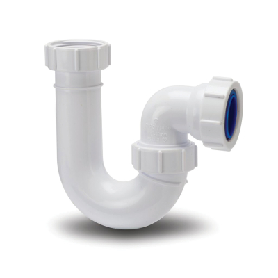 Polypipe 40mm Tubular P Trap Swivel 76mm Seal
