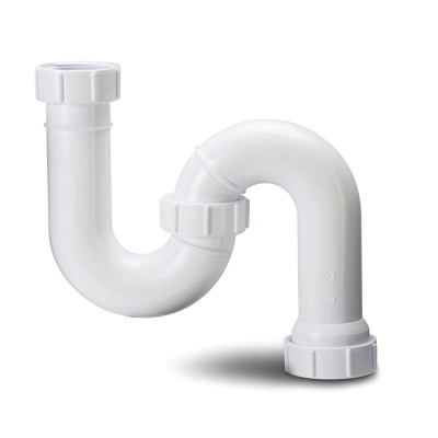 Polypipe 32mm Tubular S Trap Swivel 76mm Seal