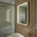 Kilnsea 500 x 700mm LED Illuminated Mirror Brushed Brass Kilnsea 500 x 700mm LED Illuminated Mirror Brushed Brass