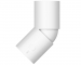 Paragon 21.5mm X 45Dg Abs Bend Wht Paragon 21.5mm X 45Dg Abs Bend Wht