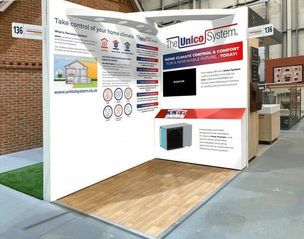 Unico are now exhibiting at The National Self Build & Renovation Centre